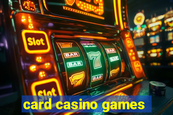 card casino games