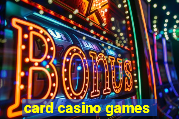 card casino games