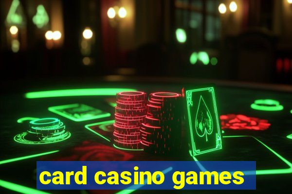 card casino games