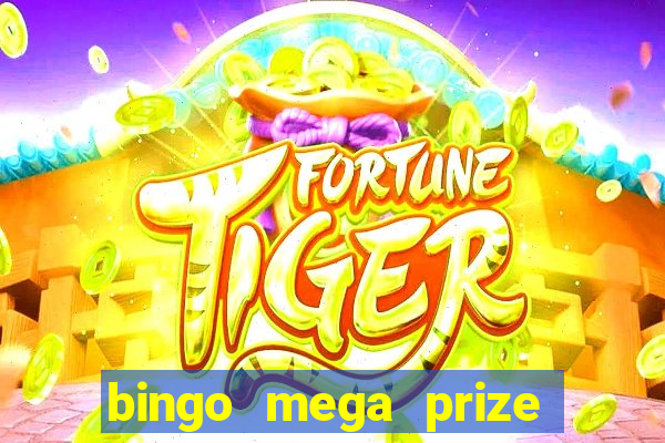 bingo mega prize paga mesmo