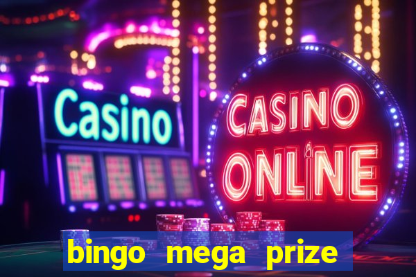 bingo mega prize paga mesmo