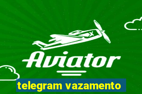 telegram vazamento