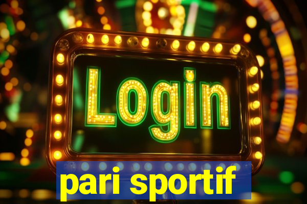 pari sportif