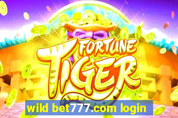 wild bet777.com login