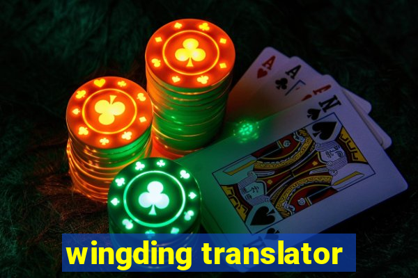 wingding translator