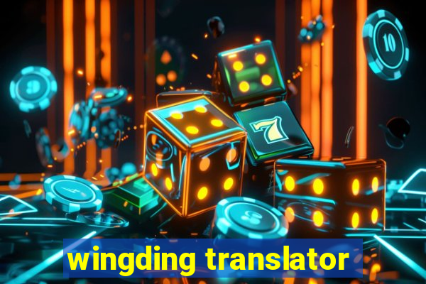 wingding translator