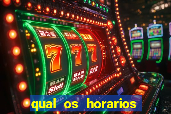 qual os horarios que o fortune tiger paga