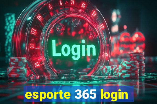 esporte 365 login