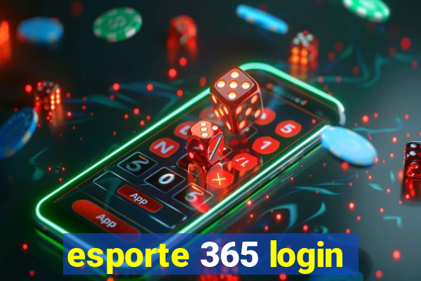 esporte 365 login