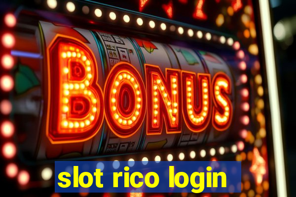 slot rico login