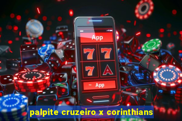 palpite cruzeiro x corinthians