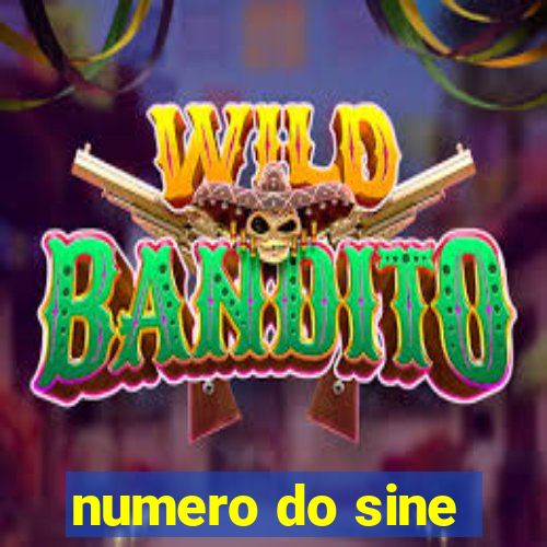 numero do sine