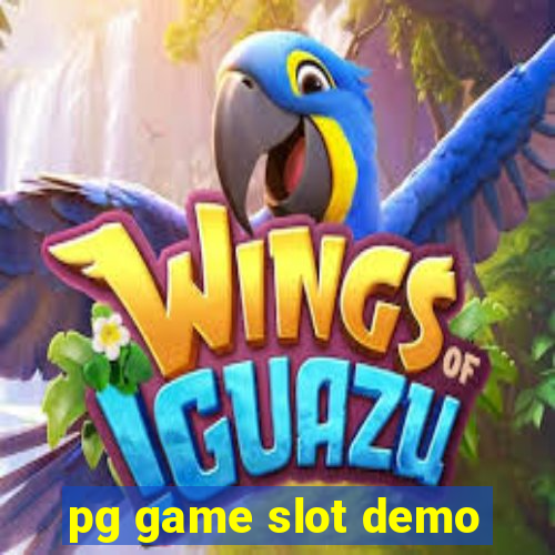 pg game slot demo