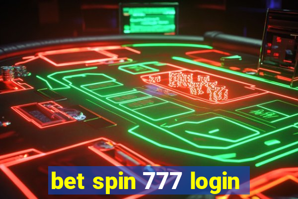 bet spin 777 login