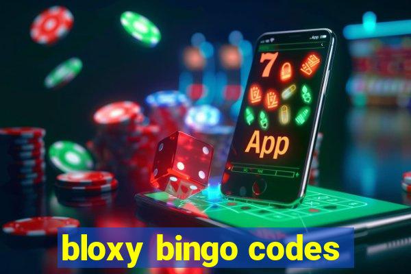 bloxy bingo codes