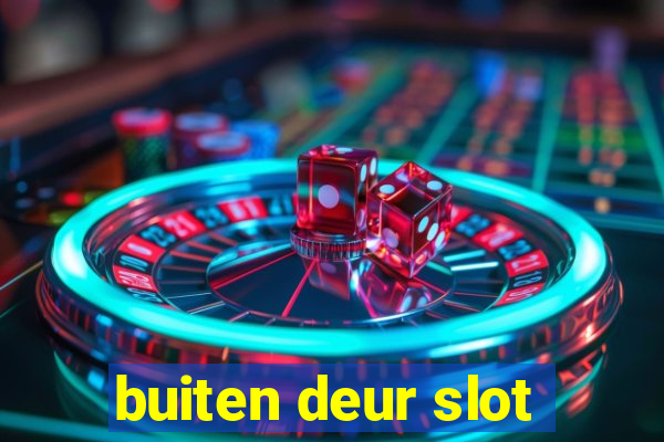 buiten deur slot