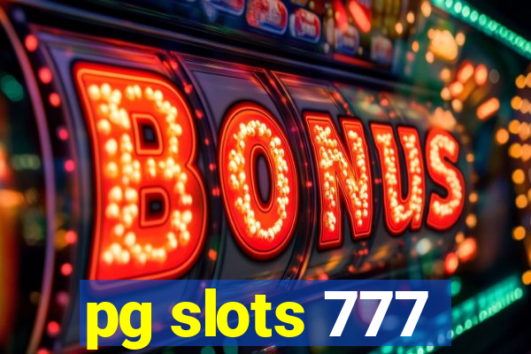 pg slots 777