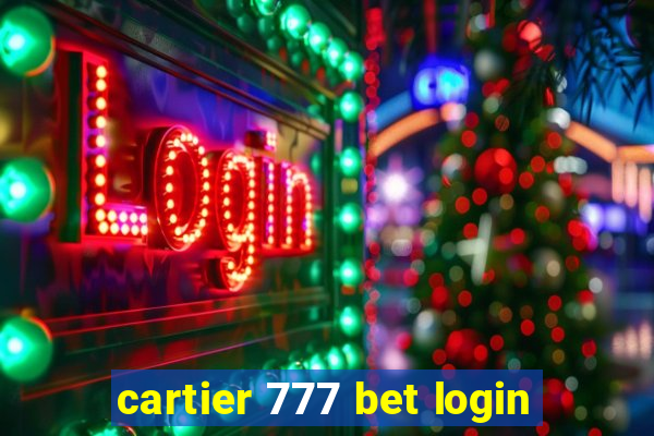 cartier 777 bet login