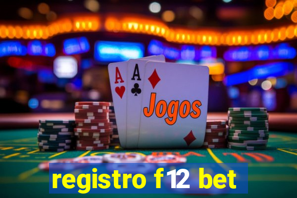 registro f12 bet