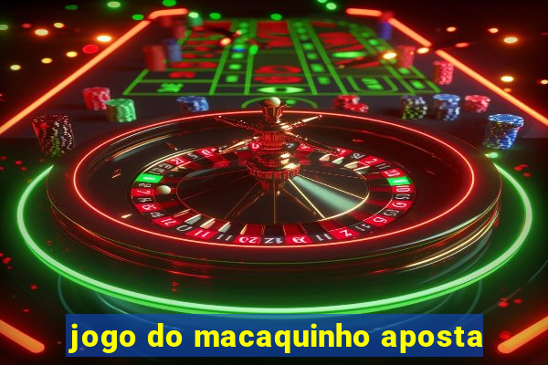 jogo do macaquinho aposta