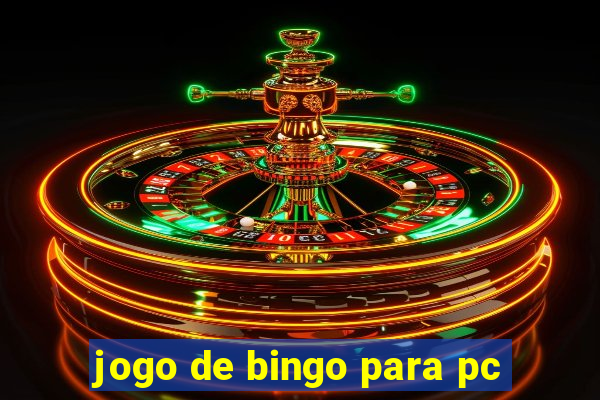 jogo de bingo para pc