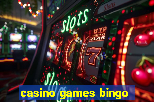 casino games bingo