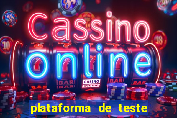 plataforma de teste pg demo