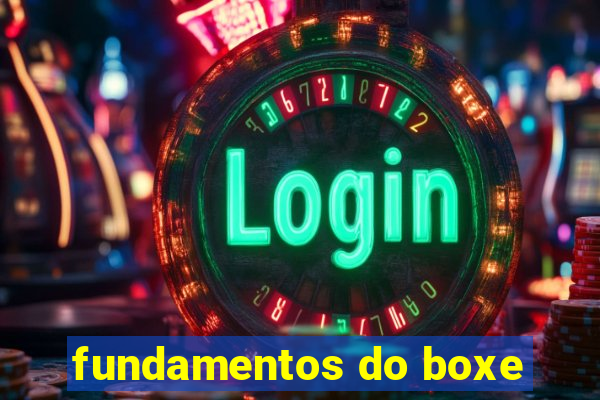 fundamentos do boxe