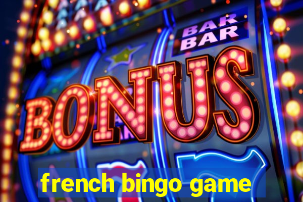 french bingo game