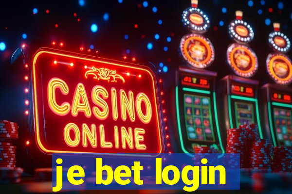 je bet login