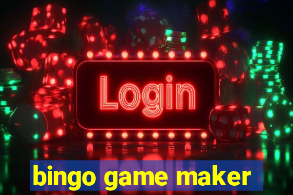 bingo game maker