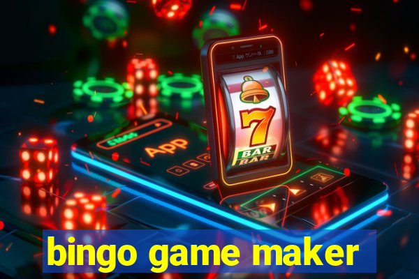 bingo game maker