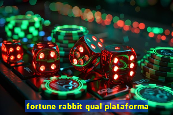 fortune rabbit qual plataforma