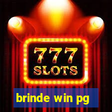 brinde win pg