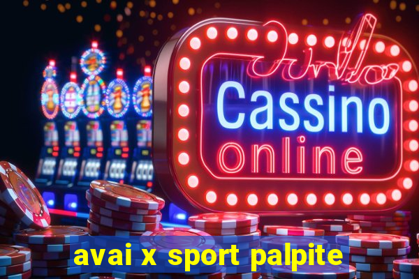 avai x sport palpite