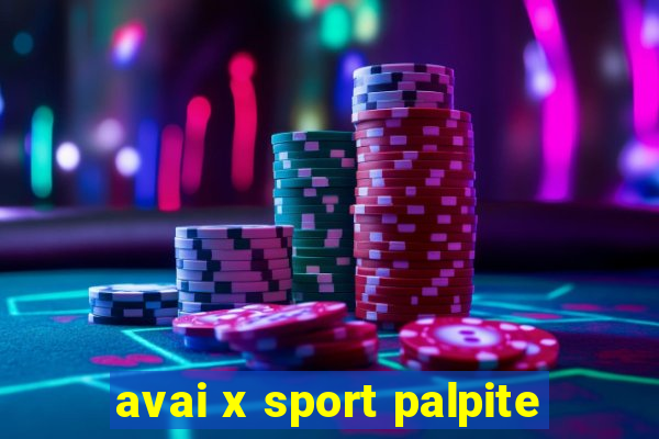 avai x sport palpite