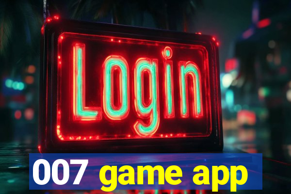 007 game app