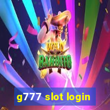 g777 slot login