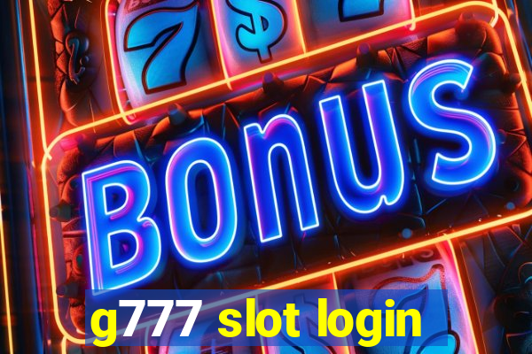 g777 slot login