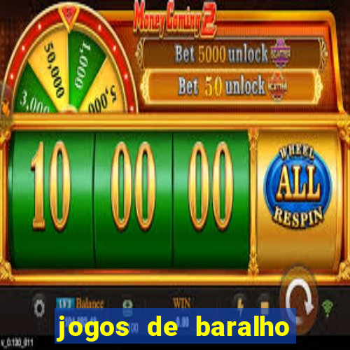 jogos de baralho online valendo dinheiro