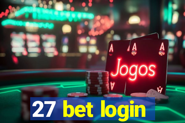 27 bet login