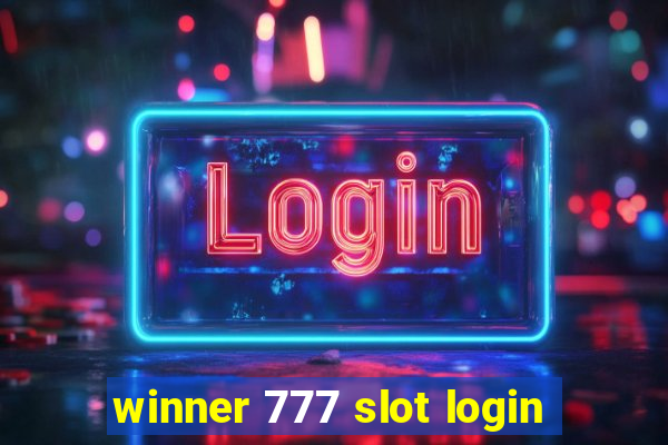 winner 777 slot login