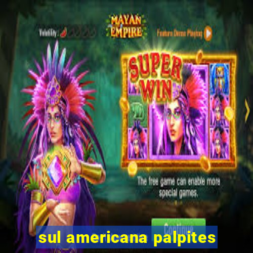 sul americana palpites