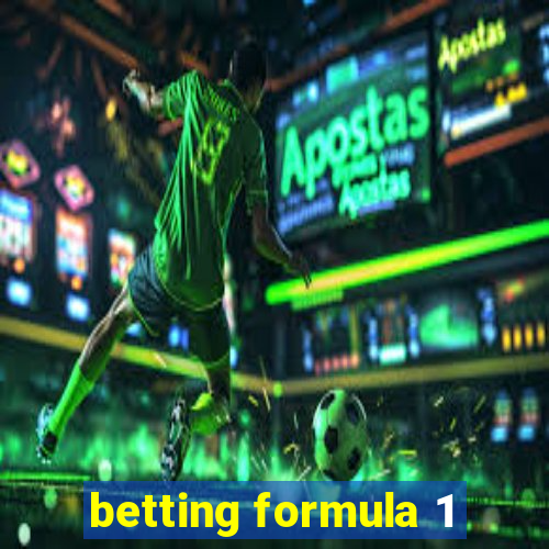 betting formula 1