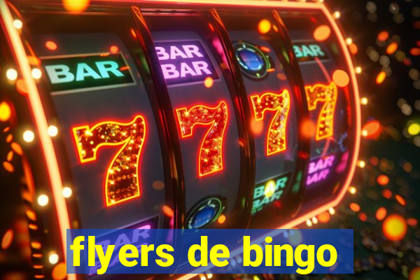 flyers de bingo