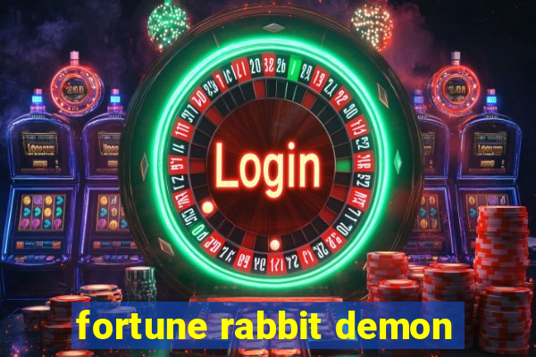 fortune rabbit demon