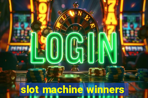 slot machine winners