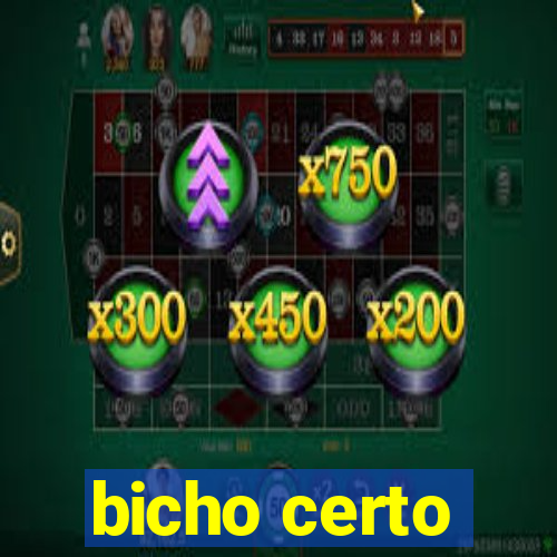 bicho certo