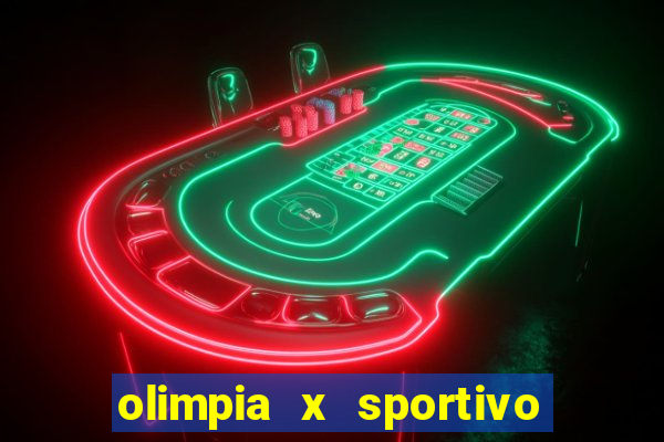 olimpia x sportivo ameliano palpite