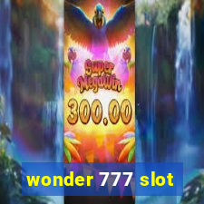 wonder 777 slot